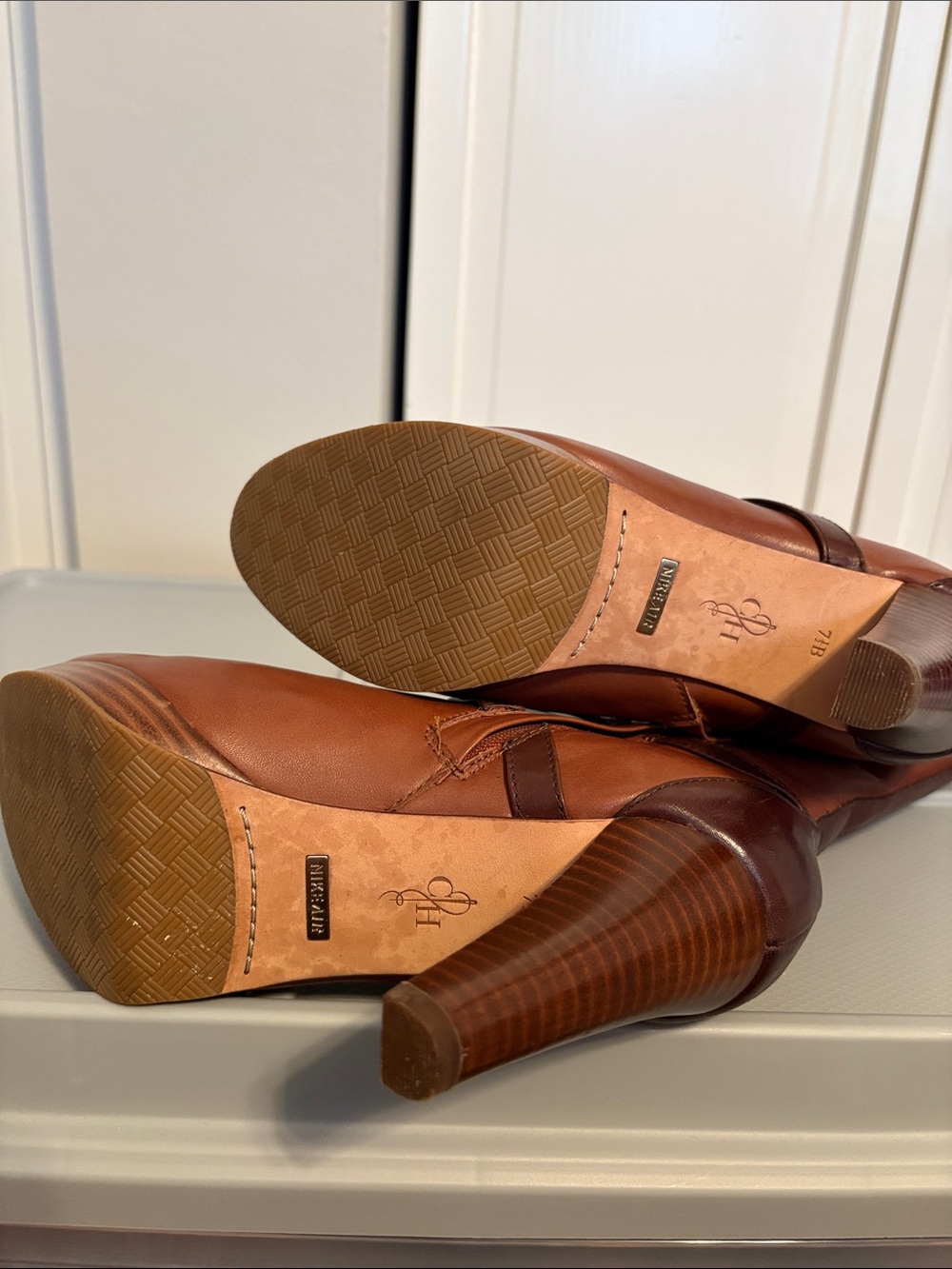 Cole Haan Women Poppy Bit Tall Boot in Sequoia Chestnut 7.5 - Picture 7 of 13